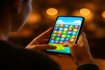 মোবাইল-বান্ধব ক্যাসিনো ইন্টারফেসের একটি উদাহরণ